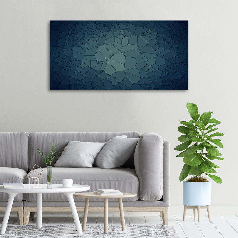 Abstraction Background - Wrapped Canvas Print