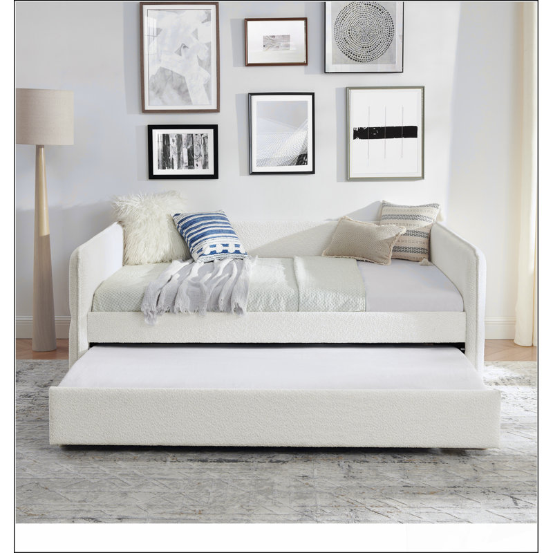 Bed With Integrated Storage And Ergonomic Support, Perfect For Modern Comfort And Organization, Beige, Full