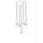 Industrial Chandelier, Antiquation Finish, 35.4 x 12.9 inches | Durable Metal Body, Glass Cap, 5 x E14 Sockets (Max 4W) | Elegant Lighting for Home, Dining Room & Office, IP20 Rated for Indoor Use