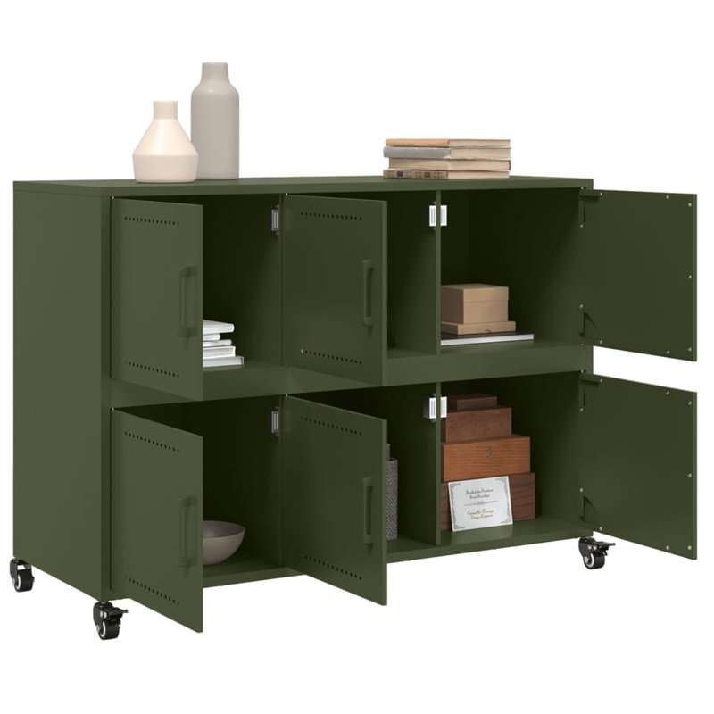 Roshea 100.5cm Sideboard, Olive Green