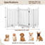 Manufactured Wood Free Standing Pet Gate