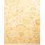 Tapis ivoire noué à la main de conception unique 7 pi 10 po x 10 pi 3 po Rhori