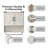 Wall Bathroom Medicine Cabinet With Led Light, Towel Bar, Over Toilet Storage Cabinet For Bathroom, Entryway, Laundry Room