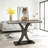 Compact Console Table Modern Industrial Sturdy Versatile Design