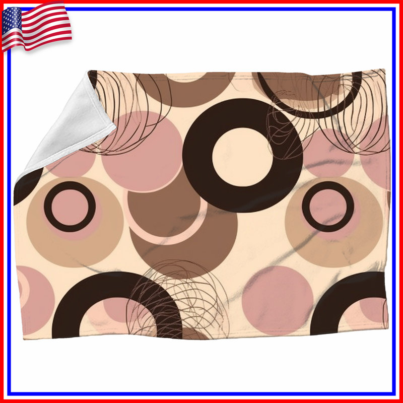 Machine Printed Throw Blanket, Throw