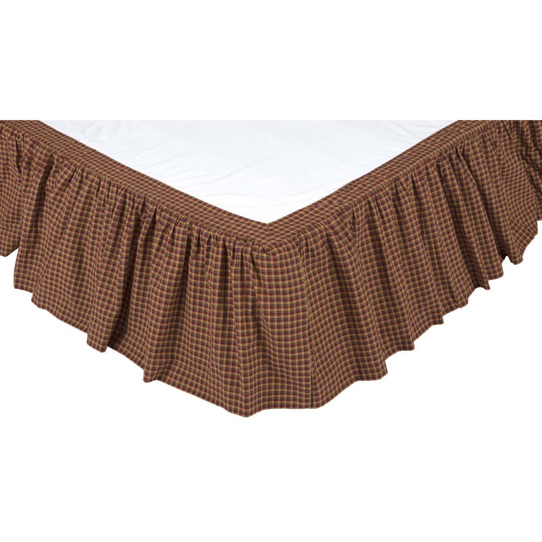 Patriotic Tailored Bed Skirt VHC Brands 