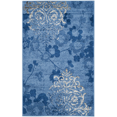 Issleib Floral Hand Woven Area Rug
