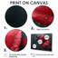 Décoration de gouttes de pluie rouge et noir poinsettia II - Plantes-1472991155-1503546029