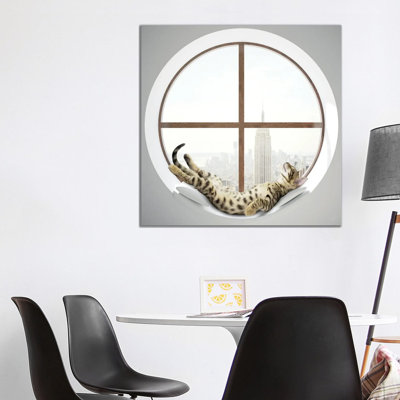 Chilling 1 Piece Wrapped Canvas Wall Art