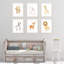 Dedakia Animals 6 - Piece Paper Print-667812739