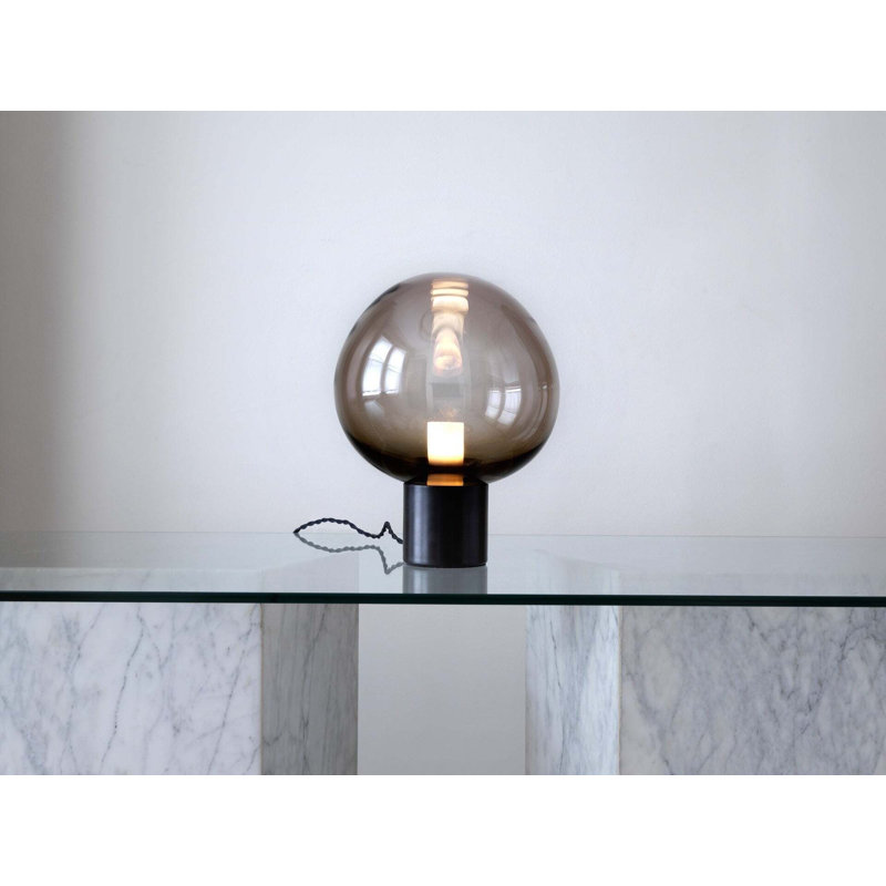 Moon Table Lamp, 13.7795" H x 11.0236" W x 11.0236" D