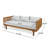 Outdoor Wood Patio Furniture Set-124920054