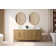 72'' Double Bathroom Vanity with Engineered Marble Top