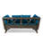 Christopher Knight Home OTTAVIO SOFA DAYBED - GREY, Ideal For Garden & Outdoor Patio Relaxation, Perfect For Back - To - School Outdoor Lounging And Stylish Patio Napping
