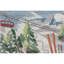 Powder Day Ski Hand-Tufted Recycled Polyester Indoor/Outdoor Accent Rug-743288368