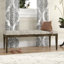 Banc de repose-pieds touffeté à aspect lin l 48 po Waverly-105353004
