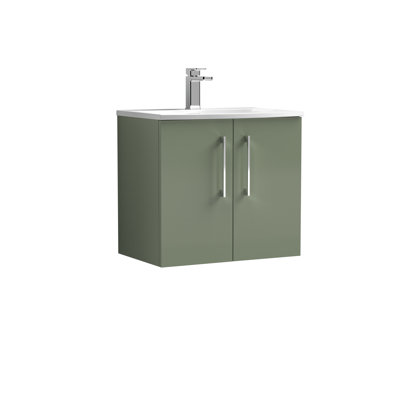 Arno 610mm Single Bathroom Vanity with Integrated Vitreous China Basin