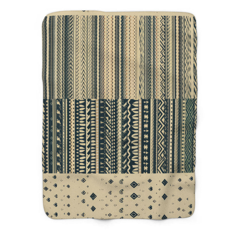 Free Spirit Patterns - 1 Piece Blanket, Twin