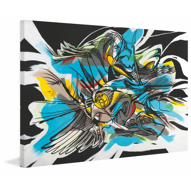 Raven Claw - Wrapped Canvas Print, 30 cm H x 46 cm W x 4cm D