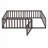 Wood Daybed Frame with Fence-591128210-591128213
