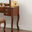 Ensemble de coiffeuse classique avec tabouret-698714226