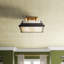Steppe 4 - Light Lantern Square Semi Flush Mount-6337618-71636088-93415865
