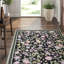 Hand-Knotted High-Quality Black Area Rug