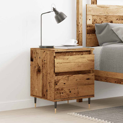 Mironda 40cm W Manufactured Wood Bedside Table