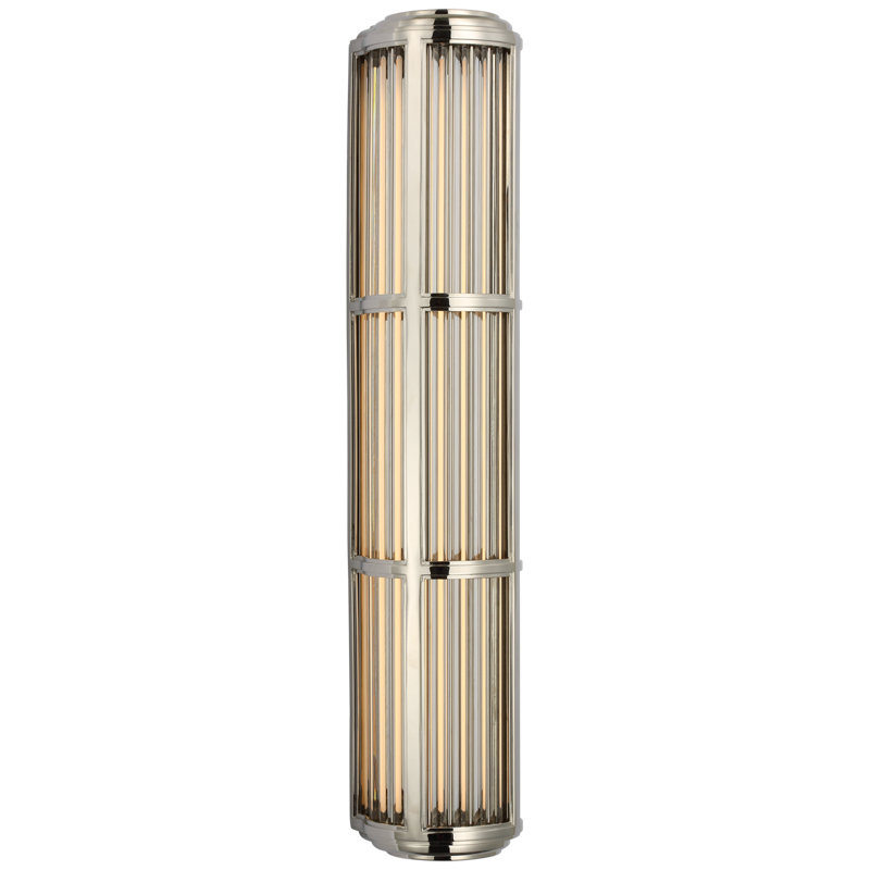 Ralph Lauren Perren Large Wall Sconce, Polished Nickel