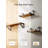 3 Piece Paulownia Floating Shelf-133129453