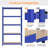 Nimar 35.51 " W Wall Mounted Shelving Unit