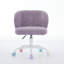 Chaise de bureau avec base en métal-1611645878