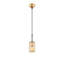 Luminaire suspendu cylindrique à 1 lumière