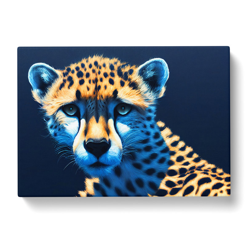 Enchanting Cheetah - Wrapped Canvas, 50cm H x 76cm W x 3cm D