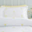 Lorna Embroidered Daisy Duvet Cover Set-95289417