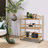 3-Tier Rolling Storage Cart with Wheels