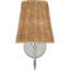 Lyndsie Small Cordless Sconce with Natural Wicker Shade-994371974