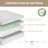 Berryville 7" Medium Gel Memory Foam Mattress with Green Tea Infusions-721935517