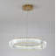 Lustre halo moderne en cristal à DEL-1680170121
