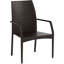 Ensemble de 2 chaises d'extérieur en osier