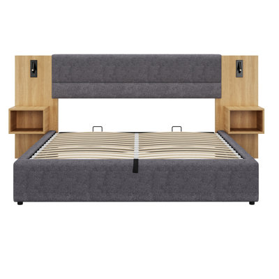 Russelle Upholstered Ottoman Storage Bed