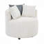 Fauteuil d'appoint rembourré en velours côtelé Malna