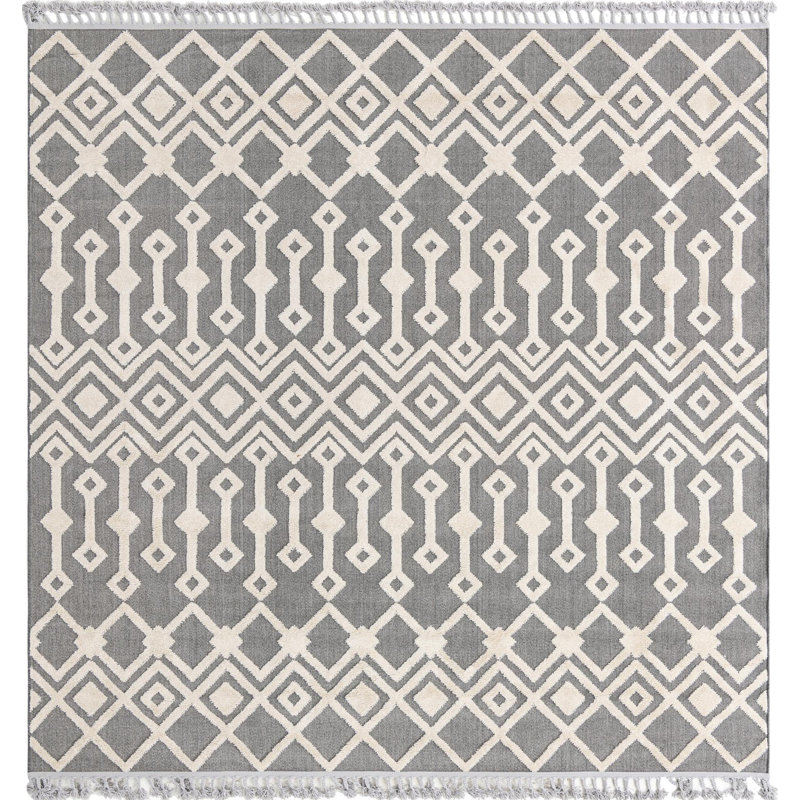 Britnie Abstract Indoor Rug, Square 9'10"