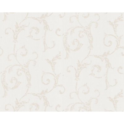 Blanc Floral Roll