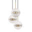 Luminaire suspendu sphère 3 lumières grappe Southaven-648610662
