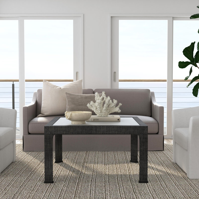 Chatham 4 Legs Coffee Table, Dark Gray