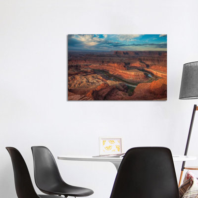 Sunrise Over Dead Horse Canyon V by Bill Sherrell - Wrapped Canvas Print