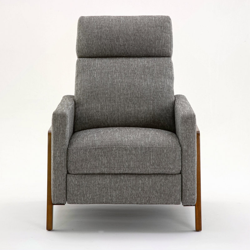 Push Back Recliner In Performance Fabric