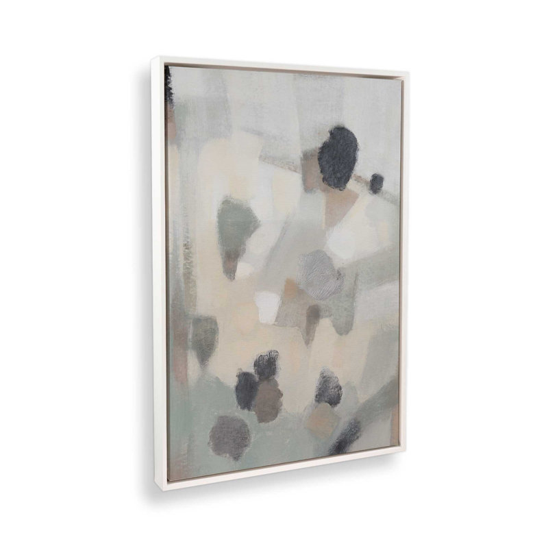Subtle Contrasts II Canvas Print in a Frame, 18.75" H x 12.75" W, Opaque White