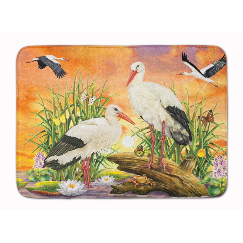 Tapis pour salle de bain Storks